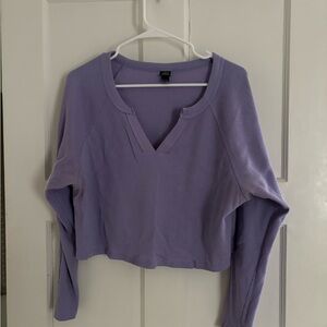 Wild Fable Lavender V-Neck Shirt